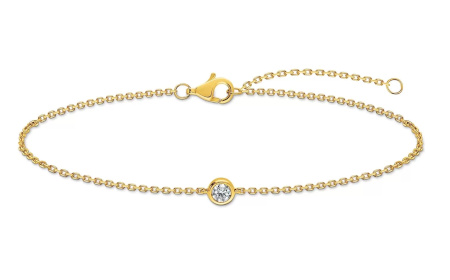 Bransoletka z diamentem